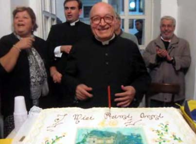 Festeggiamenti in onore di Monsignor Giuseppe Regine