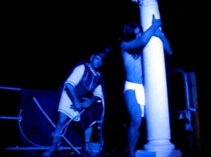 La Passione e Morte di Gesù tra le rocce di Zaro – Anno 2010