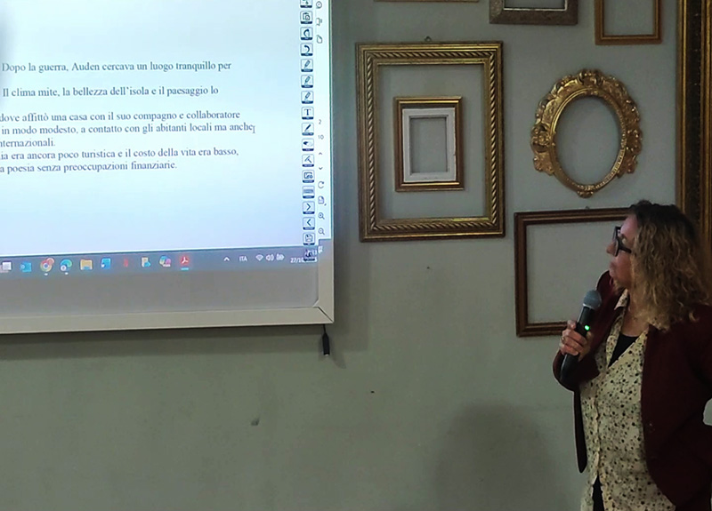 Hotel Zi Carmela. Prof.ssa Anna Verde: Auden a Forio – Prima parte.