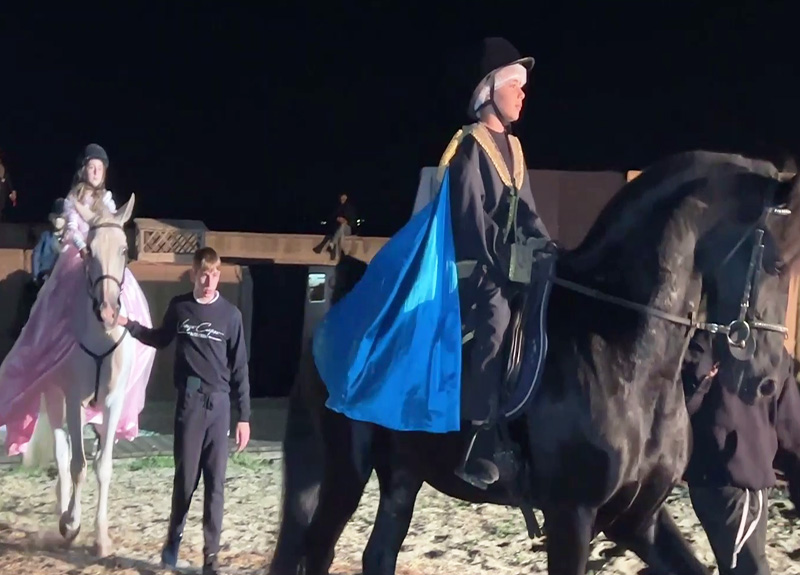 Prenotazione video LA NOTTE DEI CAVALLI DI NERINA E SPACCAOSSA 6.
