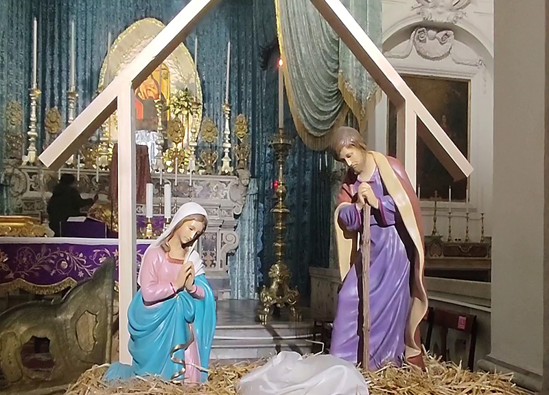 Natale 2025 a Forio: Il Presepe della Basilica di Santa Maria di Loreto.