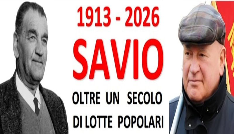 Sabato a Forio convegno dibattito su oltre un secolo di lotte popolari della famiglia Savio.